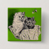 Kleines Kätzchen Button (Vorderseite)