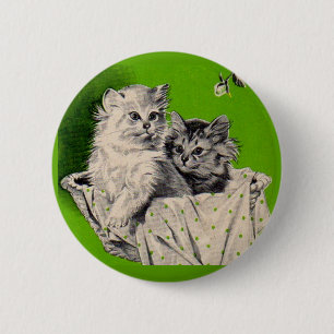 Kleines Kätzchen Button