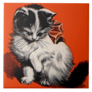 Kleines Kätzchen Fliese