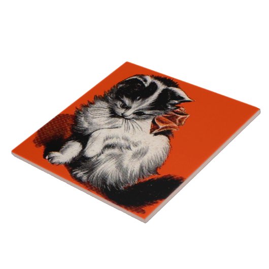 Kleines Kätzchen Fliese (Seite)