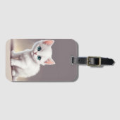 Kleines Kätzchen Gepäckanhänger (Vorderseite (Horizontal))