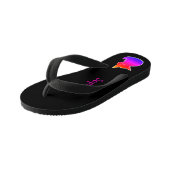 Kleines Kätzchen Kinderbadesandalen (Schrägansicht)