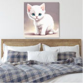 Kleines Kätzchen Leinwanddruck (Insitu (Schlafzimmer))