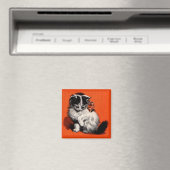 Kleines Kätzchen Magnet (In Situ (Geschirrspüler))
