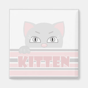 Kleines Kätzchen Magnet