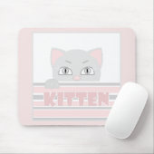 Kleines Kätzchen Mousepad (Mit Mouse)