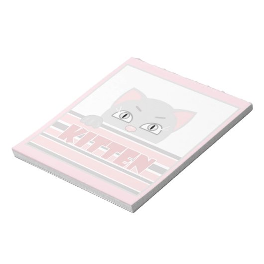 Kleines Kätzchen Notizblock (Rotiert)