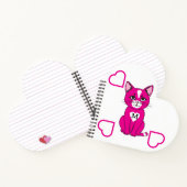 Kleines Kätzchen Notizblock (Innenseite)