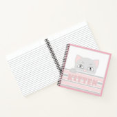 Kleines Kätzchen Notizblock (Innenseite)