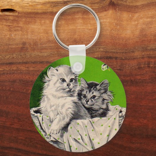 Kleines Kätzchen Schlüsselanhänger (Vorderseite)