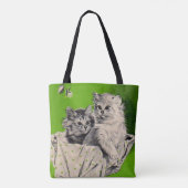 Kleines Kätzchen Tasche (Rückseite)
