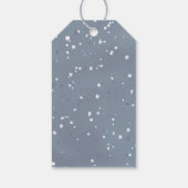 Kleines Kätzchen Wasserfarbe Kinderdusche Danke Geschenkanhänger (Rückseite)