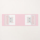 Kleines Kätzchen Yogamatte (Rückseite (Horizontal))