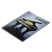 Kleines KlavierNotebook Notizblock (Linke Seite)