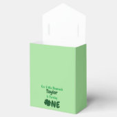 Kleines Kleeblatt 1. Geburtstag Geschenkschachtel (Geöffnet)