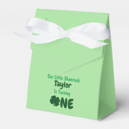 Kleines Kleeblatt 1. Geburtstag Geschenkschachtel