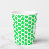 Kleines Kleeblatt 1. Geburtstag Pappbecher (Rechts)