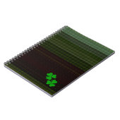 Kleines Kleeblatt Notizblock (Linke Seite)