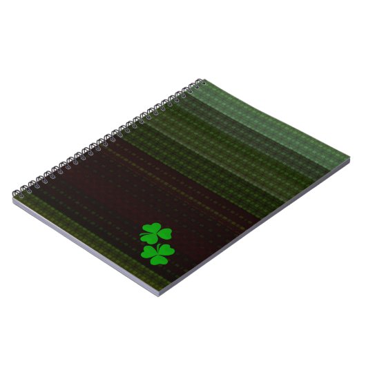 Kleines Kleeblatt Notizblock (Linke Seite)