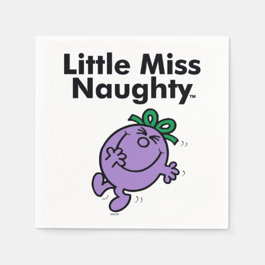 Kleines kleines Fräulein Naughty Fräulein-| ist so Serviette (Vorderseite)