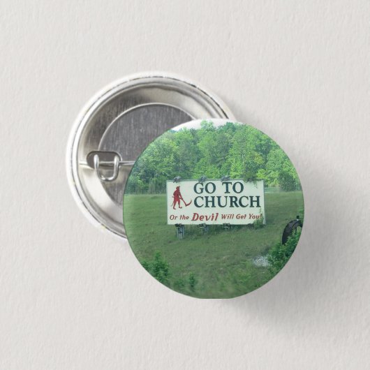 Kleines Knopf-Alabama-Zeichen Button (Vorne & Hinten)