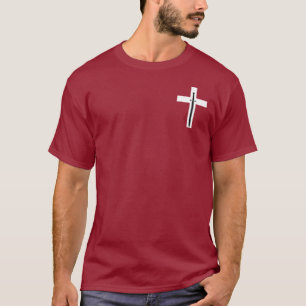 Kleines Kreuz u. Klinge T-Shirt