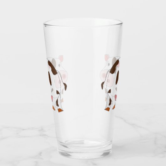 Kleines Kuhglas-Geschenk Glas (Rechts)