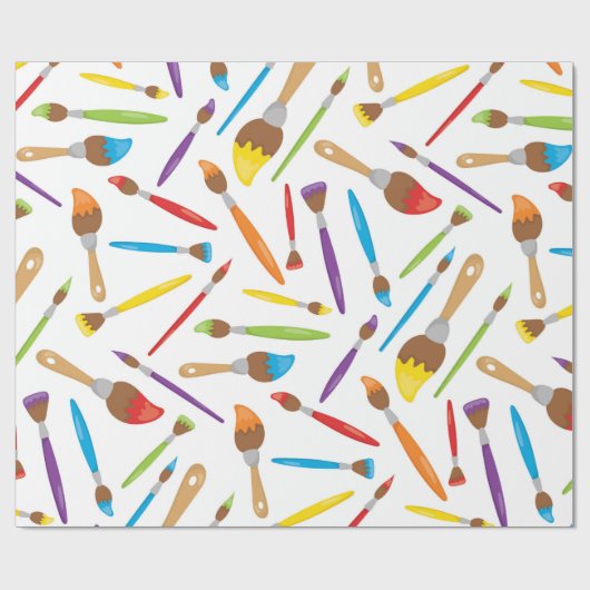 Kleines künstlerisches Muster Geschenkpapier (Flach)