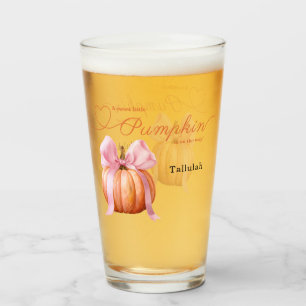 Kleines Kürbis-Baby-Shower-Band – Romantisches Sal Glas
