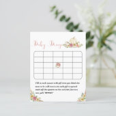 Kleines Kürbisbaby-DuschspielPaper Sheet (Stehend Vorderseite)