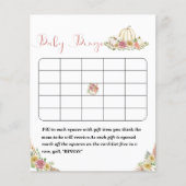 Kleines Kürbisbaby-DuschspielPaper Sheet (Vorderseite)