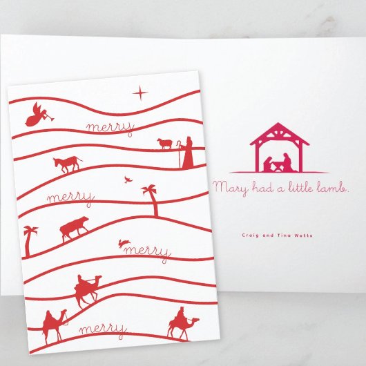 Kleines Lamm Gottes Karte