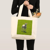 Kleines Lamm Jumbo Stoffbeutel (Vorderseite (Produkt))
