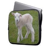 Kleines Lamm-Laptop-Sieb Laptopschutzhülle (Vorderseite Links)