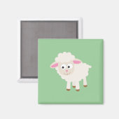 Kleines Lamm Magnet (Vorderseite/Rückseite)