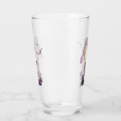 Kleines Lamm mit Klingel - Fügen Sie Ihren Text /  Glas (Rechts)