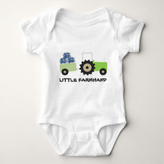 Kleines Landarbeiter-Shirt Baby Strampler