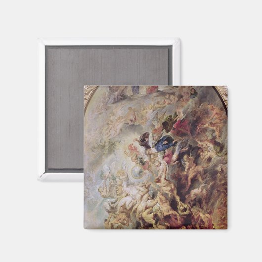 Kleines' letztes Urteil, c.1620 Magnet (Vorderseite/Rückseite)