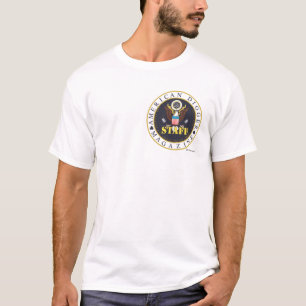 Kleines Logo des amerikanischen Baggerpersonals T-Shirt