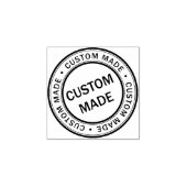 Kleines Logo für benutzerdefinierte Unternehmen Gummistempel (Prägung)
