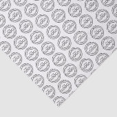 Kleines Logo-Unternehmen Seidenpapier (Ausschnitt)