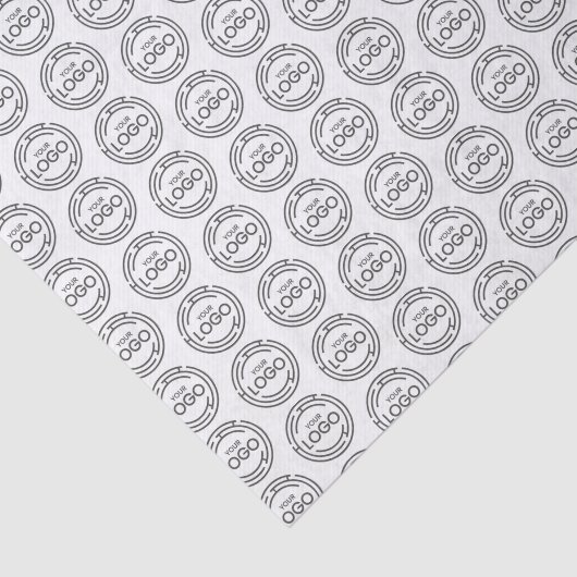 Kleines Logo-Unternehmen Seidenpapier (Ausschnitt)