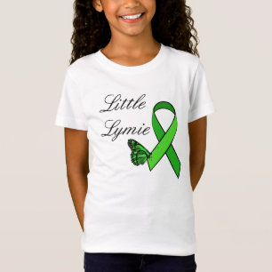 Kleines Lymie Lyme-Bewusstseins-Schleife T-Shirt