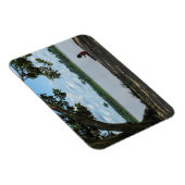 Kleines Mädchen am Amazonas-Fluss in Peru Magnet (Rechte Seite)