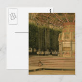 Kleines Mädchen auf der Messe Postkarte (Vorne/Hinten)