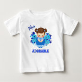Kleines Mädchen Baby T-shirt (Vorderseite)
