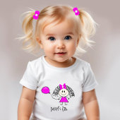 Kleines Mädchen Baby T-shirt