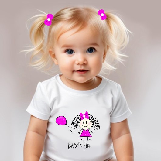 Kleines Mädchen Baby T-shirt
