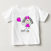 Kleines Mädchen Baby T-shirt (Vorderseite)