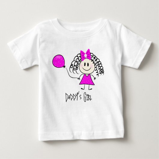 Kleines Mädchen Baby T-shirt (Vorderseite)